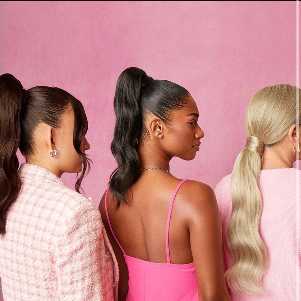 Legally Blonde x Luxy Hair 16” Blend & Snap Ponytail (Blonde Highlights)